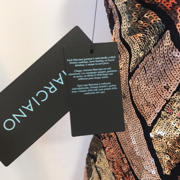 Marciano Sexy Sequin Dress. - Picture 5 of 12